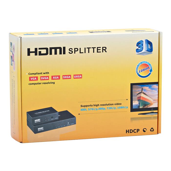 HDMI Splitter Powered 1x4