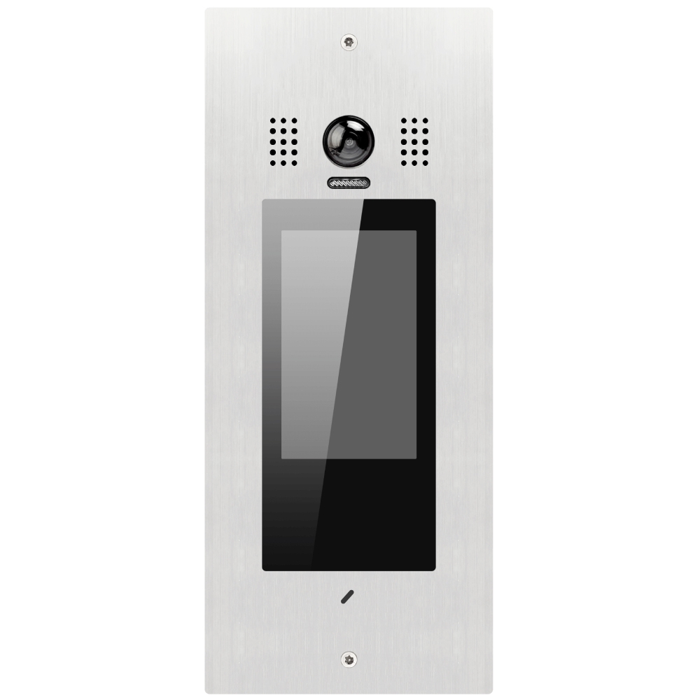 IP Door Entry Camera Panel – IPX-850F Video Intercom Door Station with 5  Inch TFT Touch Screen, 170° Ultra Wide Fisheye Lens, Stainless Steel  Housing