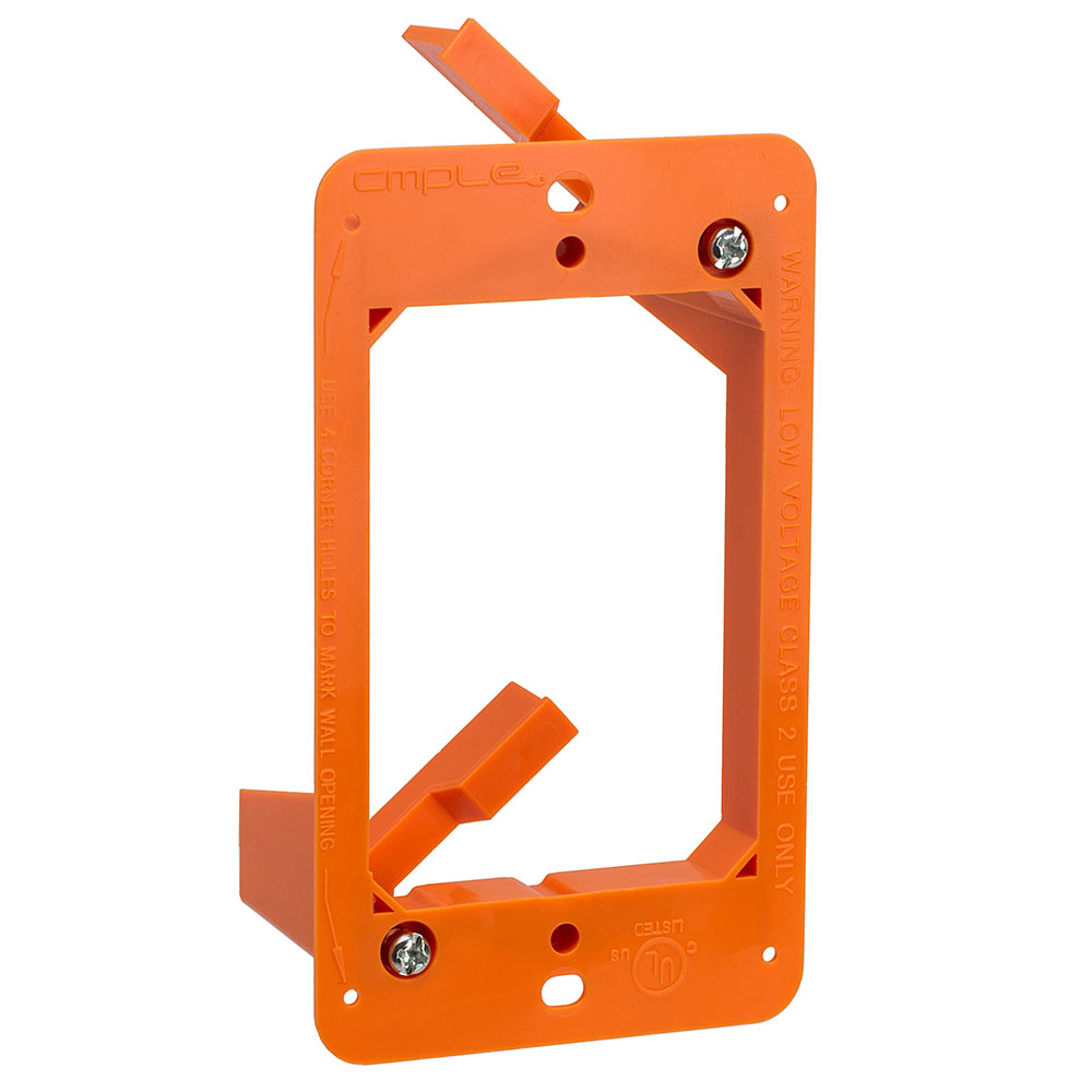 CHM1G - Single Gang Low Voltage Mounting Bracket (Blue)
