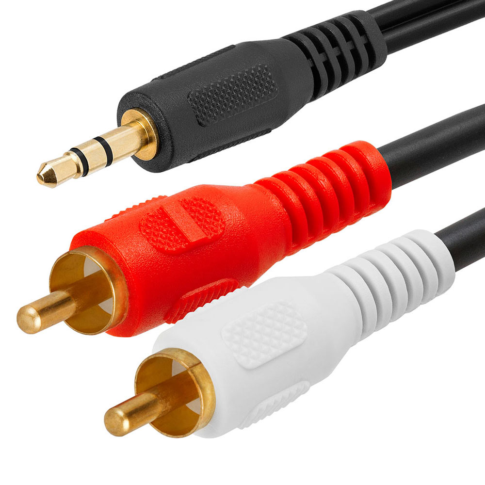 3.5mm to 2-Male RCA Benfei RCA to Audio Stereo Cable 6 Feet 