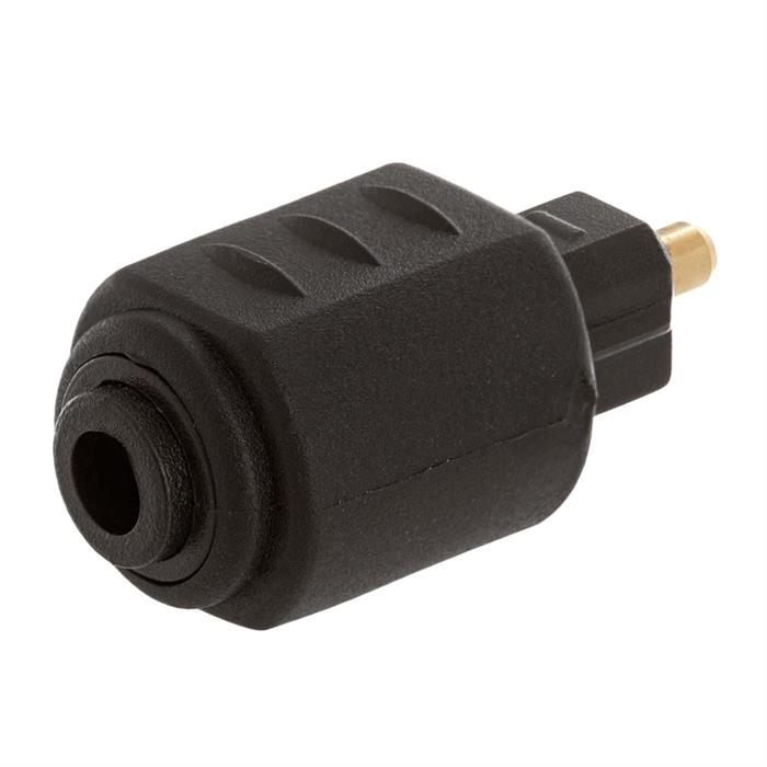 Optical Toslink Plug to Mini Jack Adapter