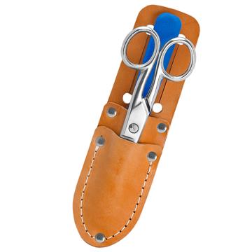 Platinum Tools 10522C Leather, Pouch Knife and Scissor Kit