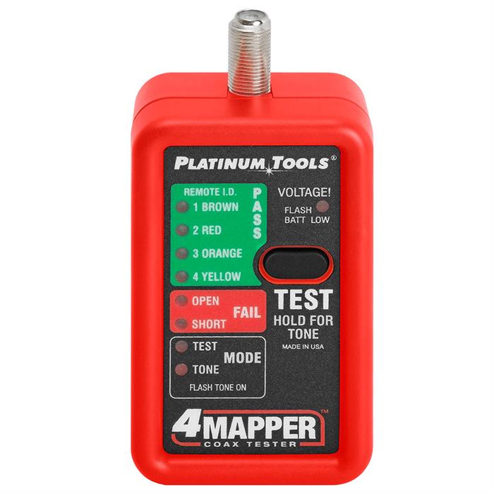 Platinum Tools T104C 4mapper Coax Tester