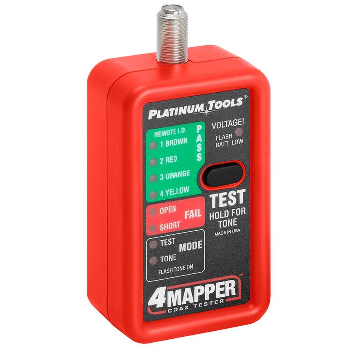 Platinum Tools T104C 4mapper Coax Tester