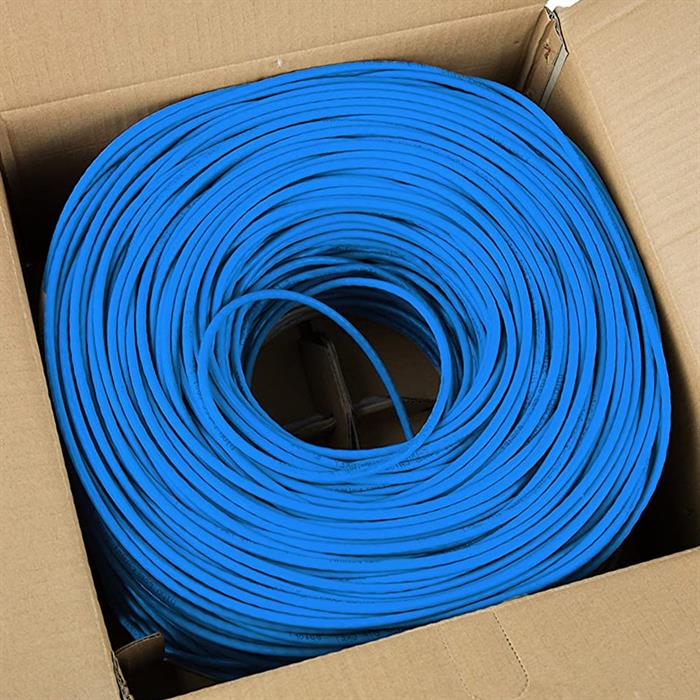 UTP CMR Cat5e Riser Blue Cable 1000ft Box	