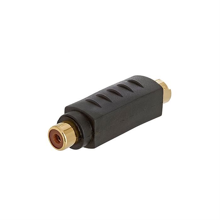 S-VHS 4Pin Plug to RCA Jack Adapter