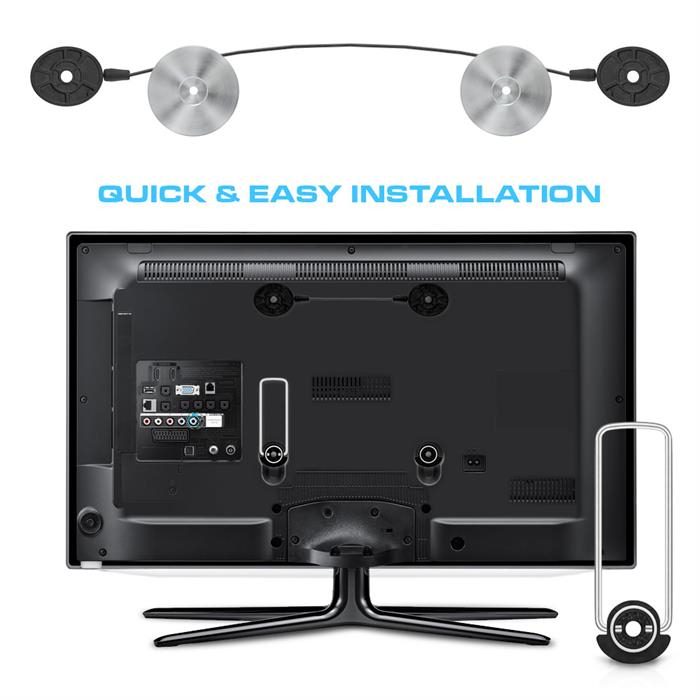 Quick and easy installation - Ultra Slim TV Wall Mount