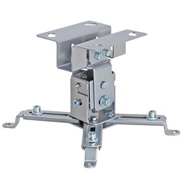 Universal Projector Ceiling Mount Max 44Lbs - Silver