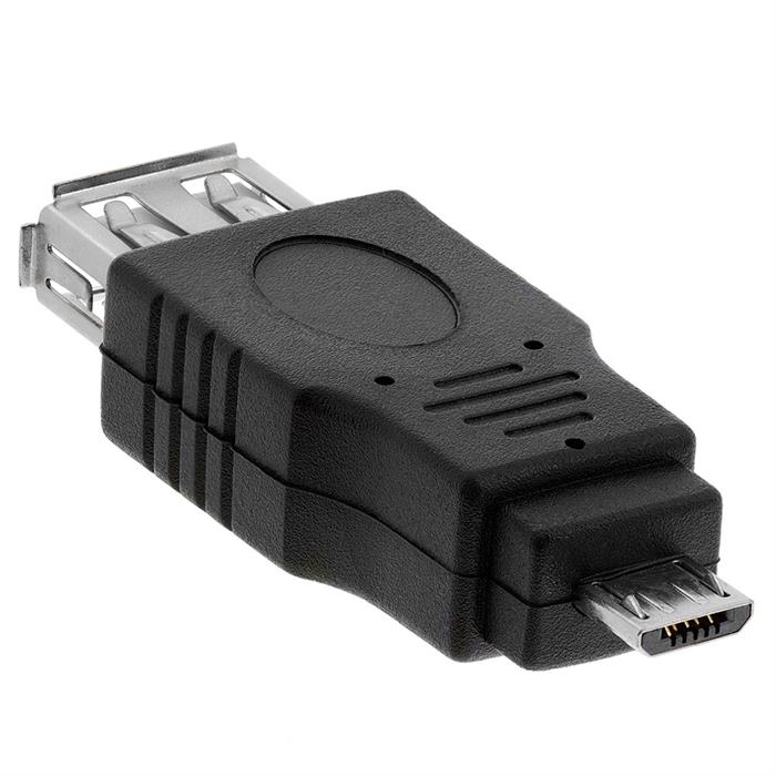 USB 2.0 A Female to Micro B 5-Pin Male Adapter