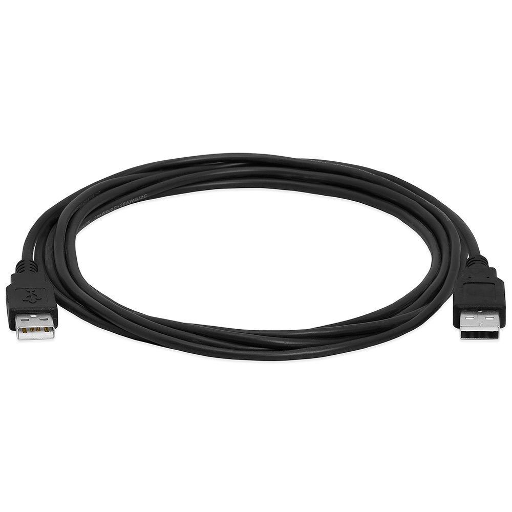 USB 2.0 A To Male High-Speed 480 Mbps Cable - 10Feet Black