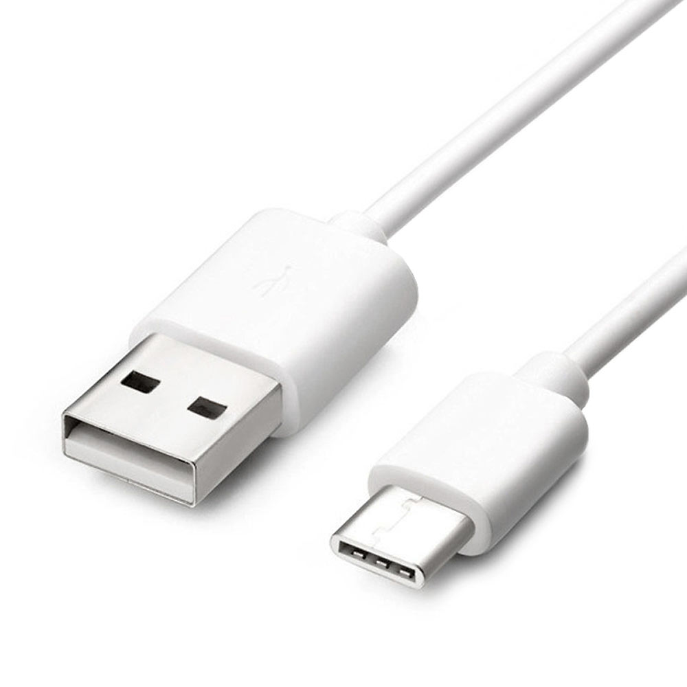 Monica Almindelig min USB Cable 2.0 USB-A to USB-C (USB Type C) Data Charge Cable, 6 Feet, White  - USB Cable