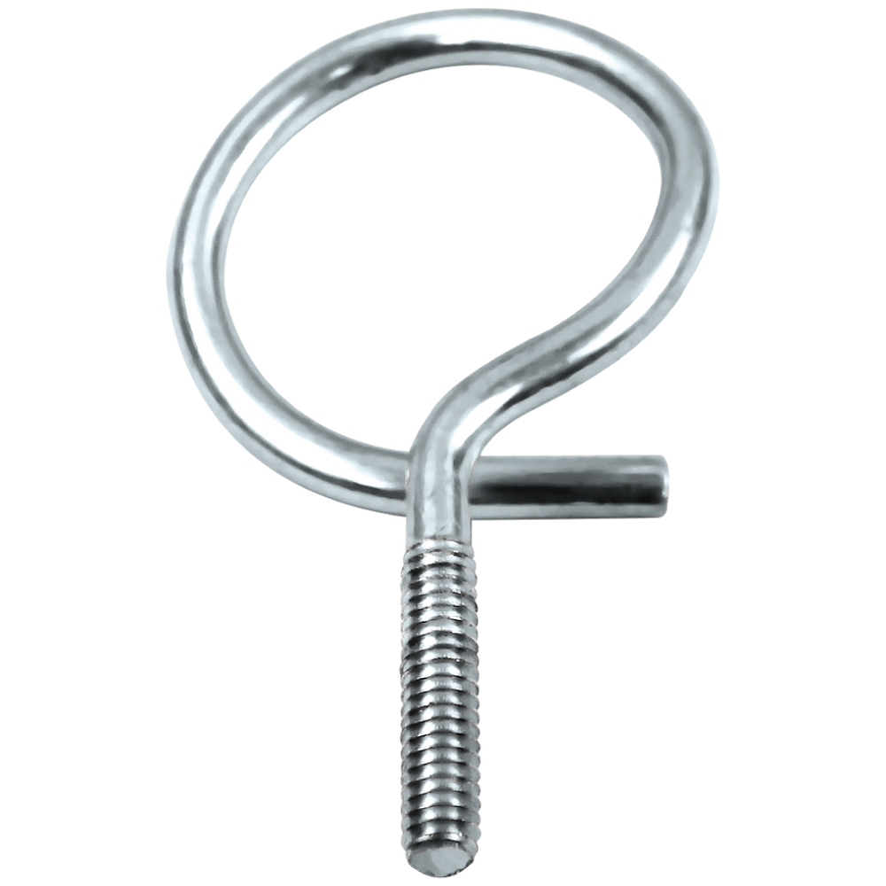 1.5 Diameter Steel Bridle Ring - Threaded