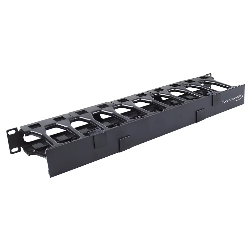 1U Horizontal Cable Management Panel on Front & Rear Duct - Safenet