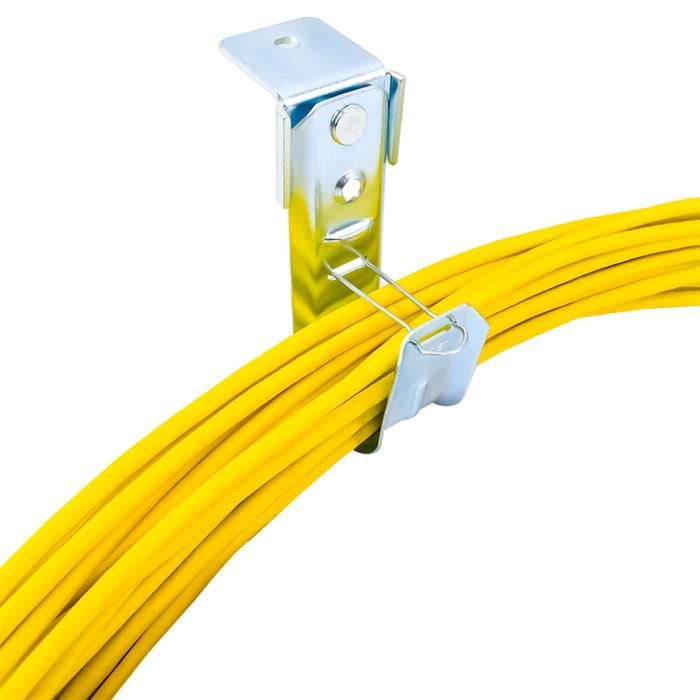  Routing Cables with 3/4” J-Hook Cable Manager
