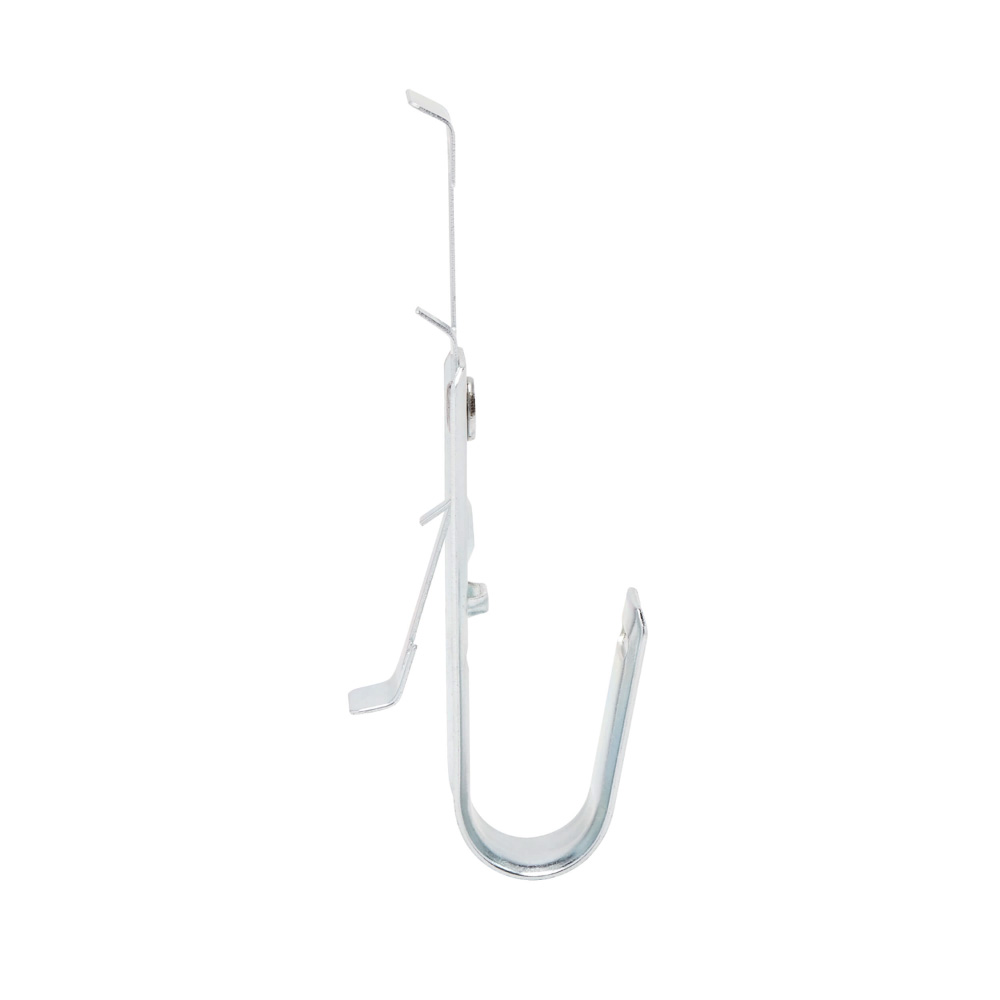 Wavenet – 3/4 Universal Batwing J-Hooks, Galvanized Steel, for Cable Support & Wire Management, for Attaching to Ceiling Wire or Threaded Rod - 25
