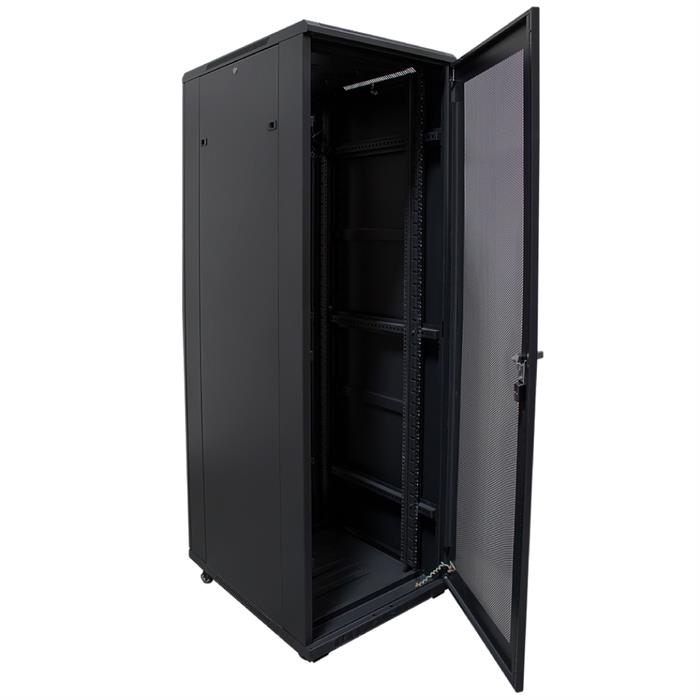 Opened 42U 19” Server Rack Cabinet