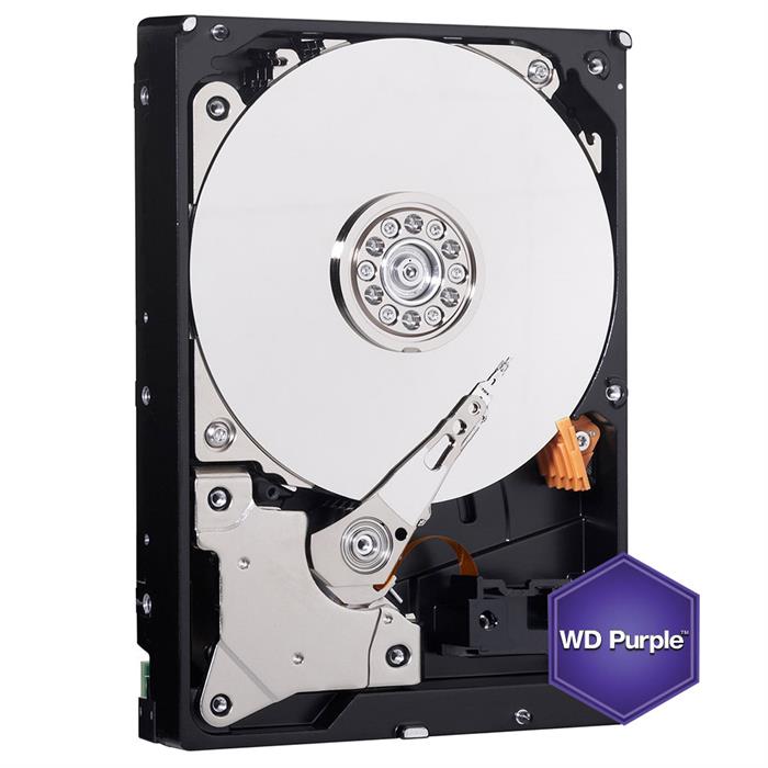 WD Purple 2TB Surveillance Hard Drive Disk, 5400 RPM Class, SATA 6 Gb/s, 64MB Cache, 3.5 Inch (WD20PURX)