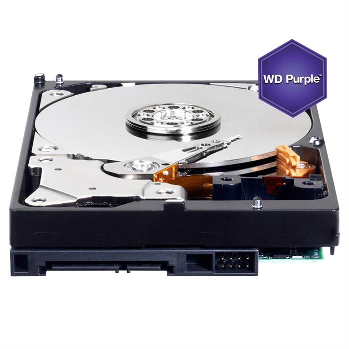 WD Purple 4TB Surveillance Hard Drive Disk, 5400 RPM Class, SATA 6 Gb/s, 64MB Cache, 3.5 Inch (WD40PURX)