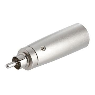 XLR Plug to RCA Plug Adapter